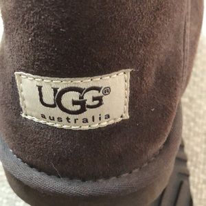 Ugg slip on suede